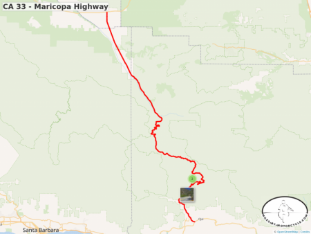 CA 33 - Maricopa Highway