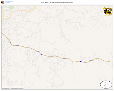 TEST ROAD TAG MAP