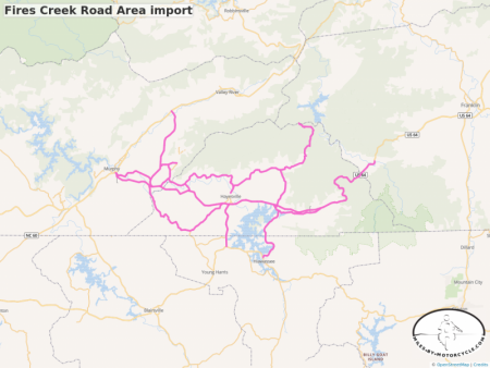 Fires Creek Road Area import