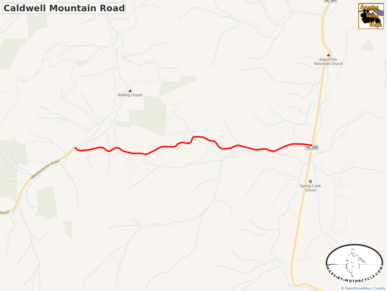 Caldwell Mountain Road