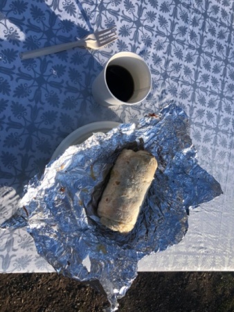 Breakfast Burritos today