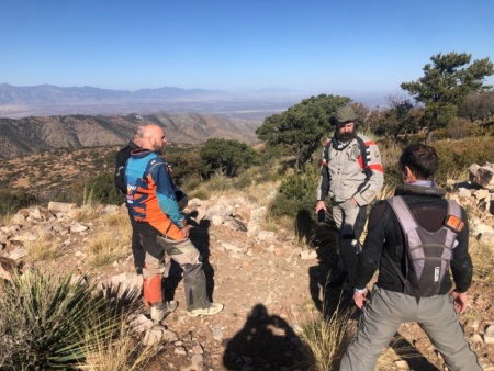 Atop the Mule Mountains in Bisbee
