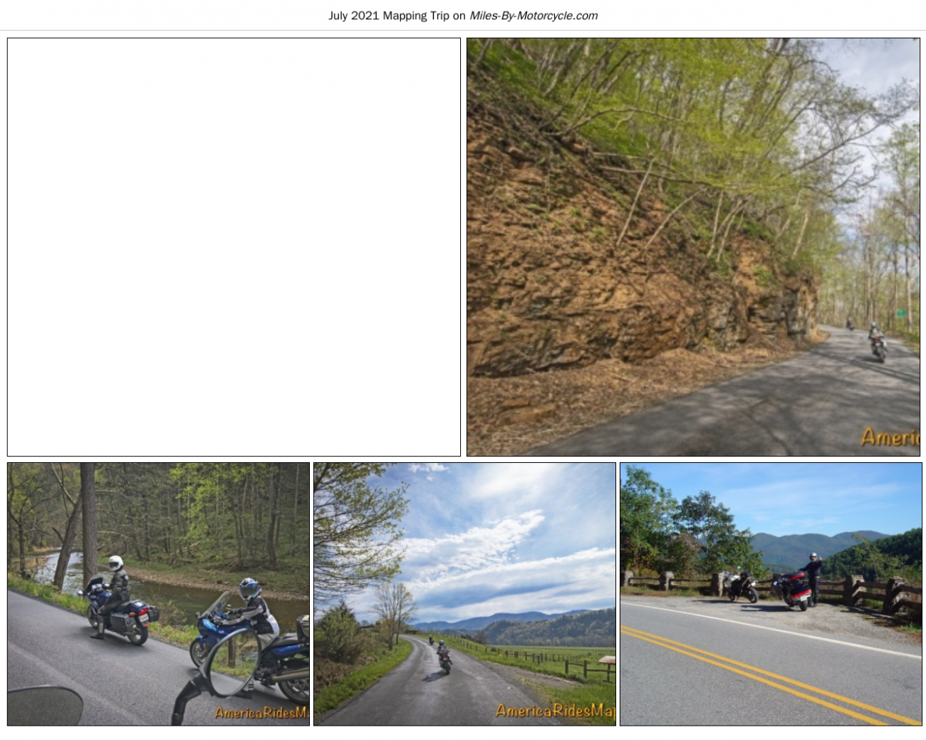 July 2021 Mapping Trip
