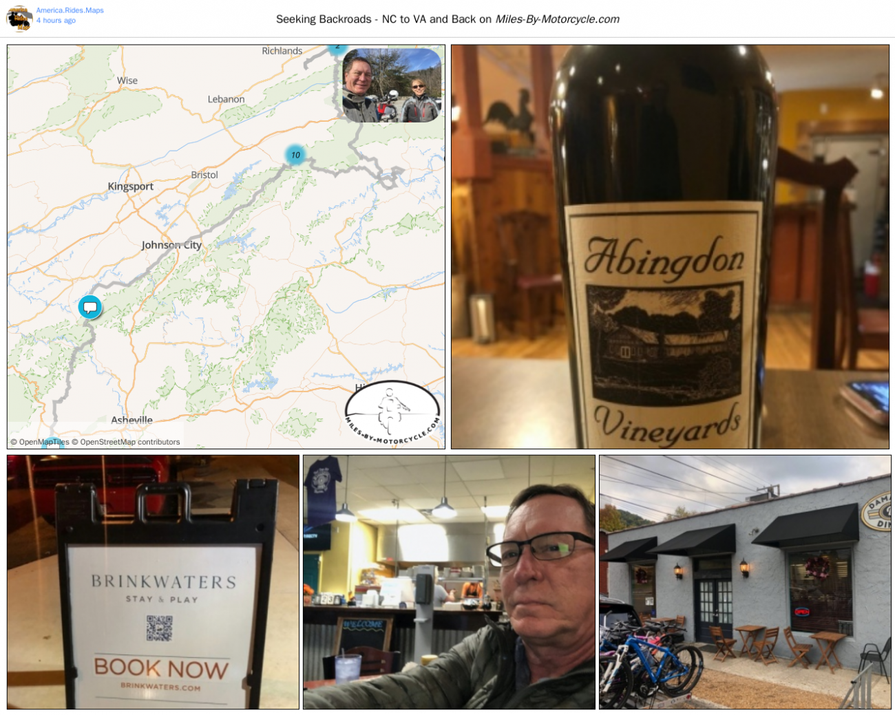 Seeking Backroads - NC to VA and Back