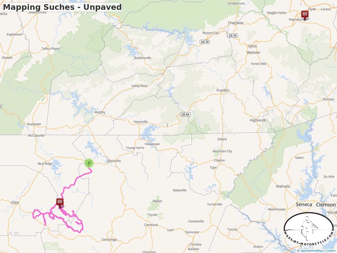 Mapping Suches - Unpaved