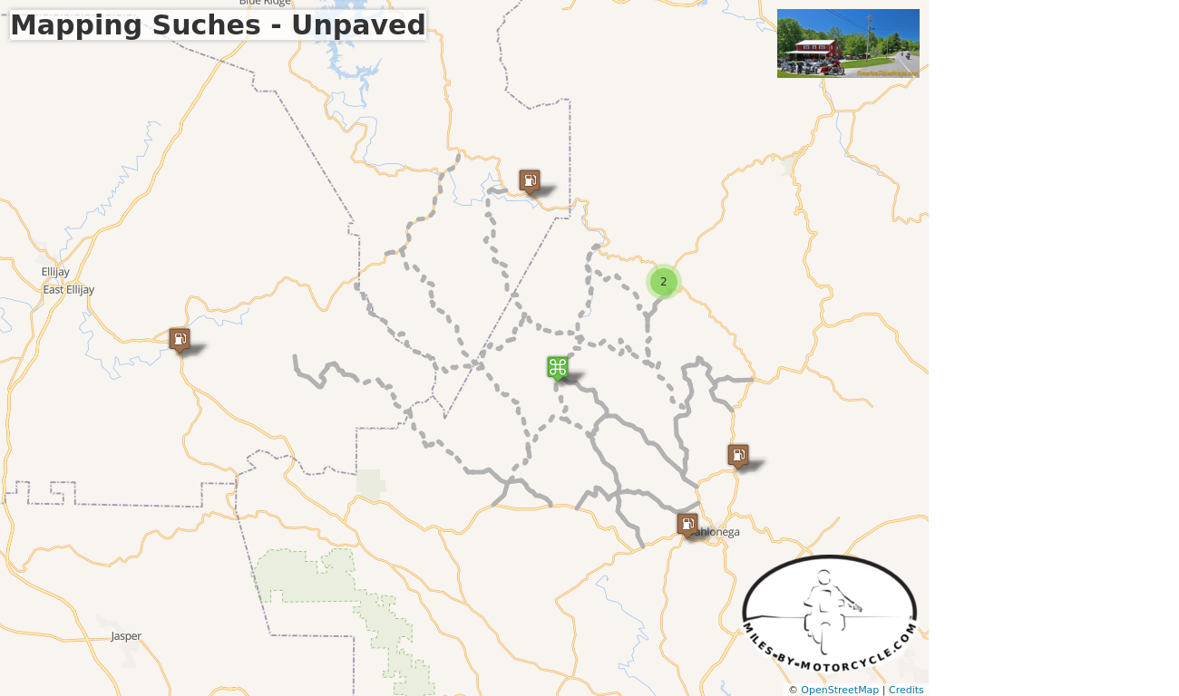 Mapping Suches - Unpaved