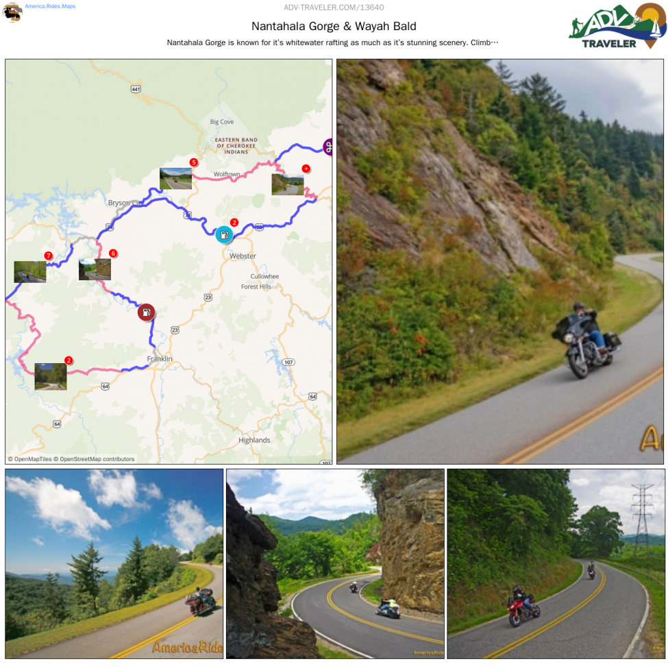 Nantahala Gorge & Wayah Bald
