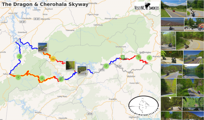 The Dragon & Cherohala Skyway