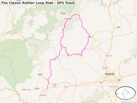 The Classic Rattler Loop Ride - GPS Track