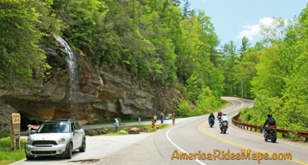 US 64 - Bridal Veil Falls
