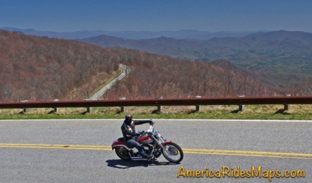 Cherohala Skyway view