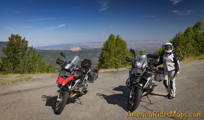 CO 65 - atop the north rim of Grand Mesa