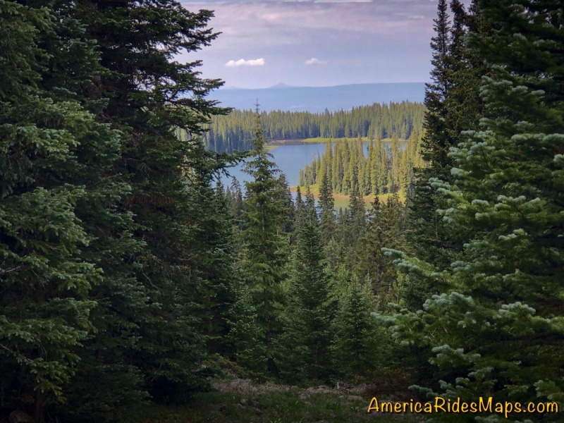 Grand Mesa Visitor Center view