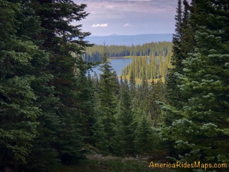 Grand Mesa Visitor Center view