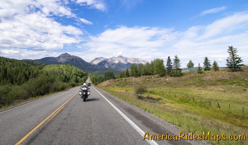 CO 145 - north of Telluride