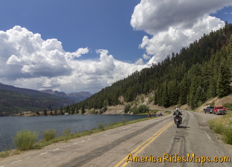 The Alpine Loop - Approaching Cinnamon Pass from Lake City