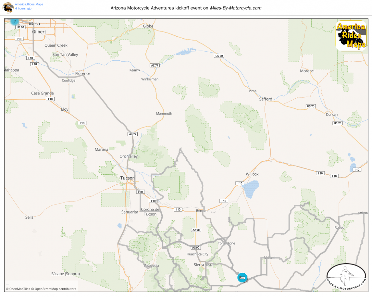 Arizona Motorcycle Adventures kickoff event