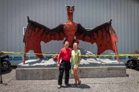 Back of the Dragon Statue