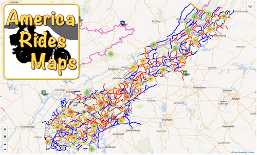 Great Roads in the Blue Ridge