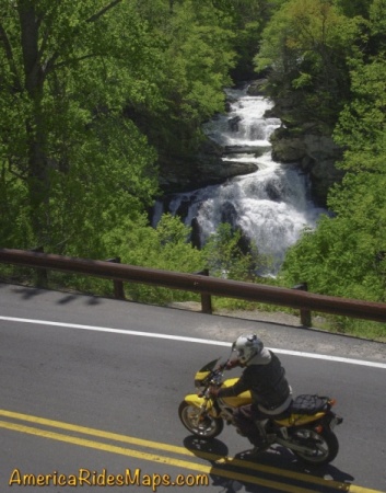 NC 28 / US 64 Cullasaja Falls