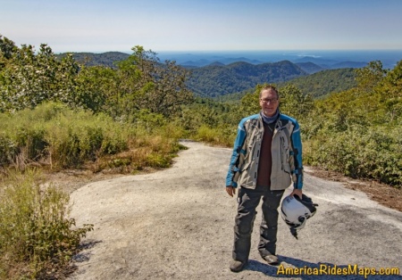 At Sassafras Mountain Tower