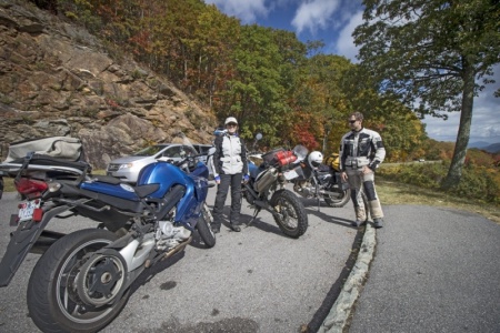 Jackie and Yermo on the Blue Ridge Parkway