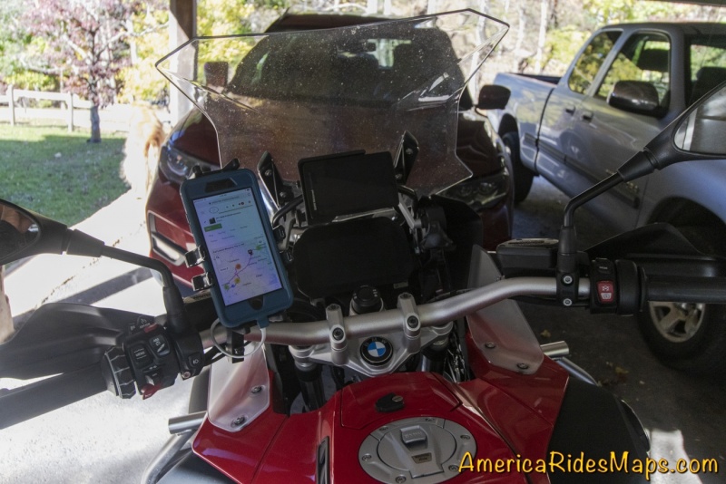 Phone on bike