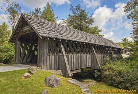 Will Henry Stevens Covered Bridge at the Bascom Art Center