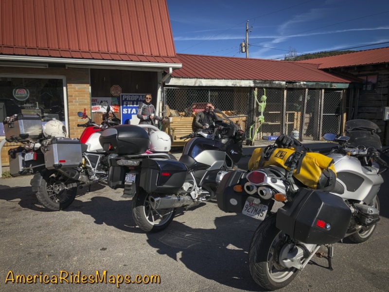 WV 10 Gas stop near Lake Shawnee