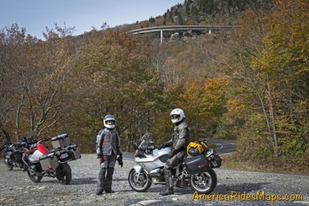 US 221 - below the Linn Cove Viaduct