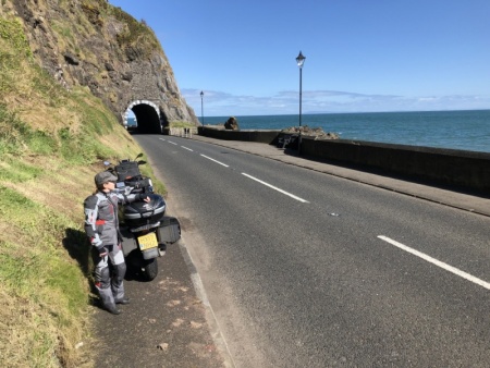 On the coastal road