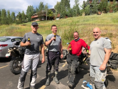 Arrived Steamboat Springs. 