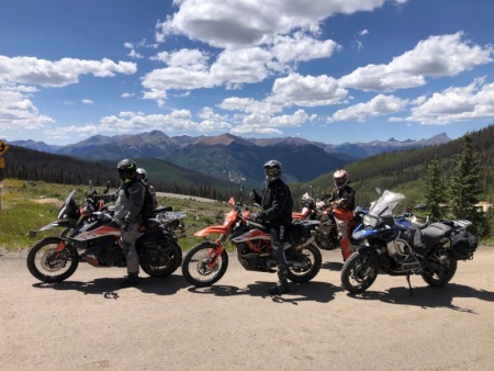 Above Lake City, CO