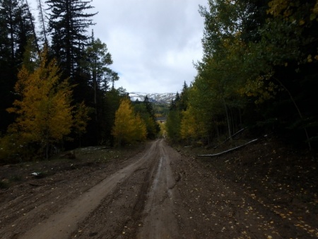 Mud and Snowy Mountains