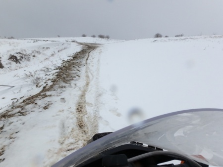 Near the top of the Pass