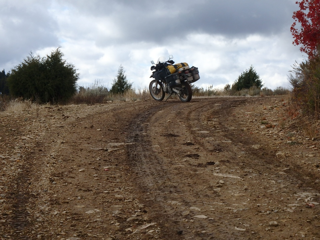 DR650 Up high