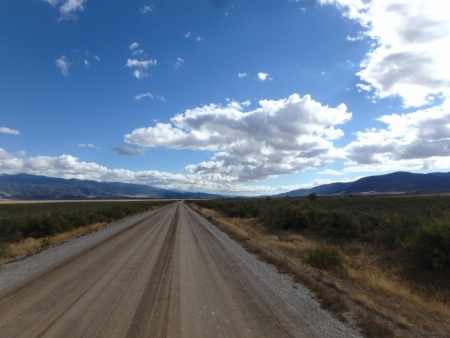 Gravel Roads outside Ephraim, UT