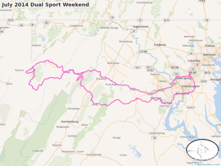 July 2014 Dual Sport Weekend