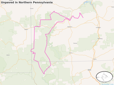 Unpaved in Northern Pennsylvania
