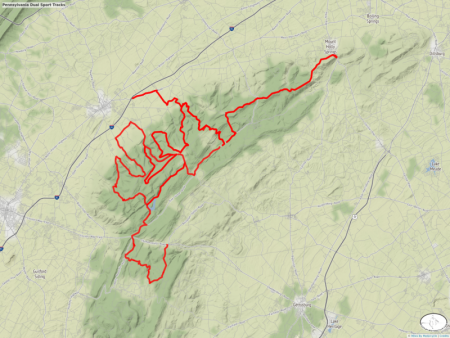 Pennsylvania Dual Sport Tracks