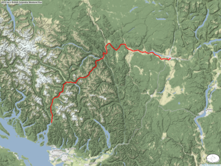 2015 Ian's British Columbia Weekend Run