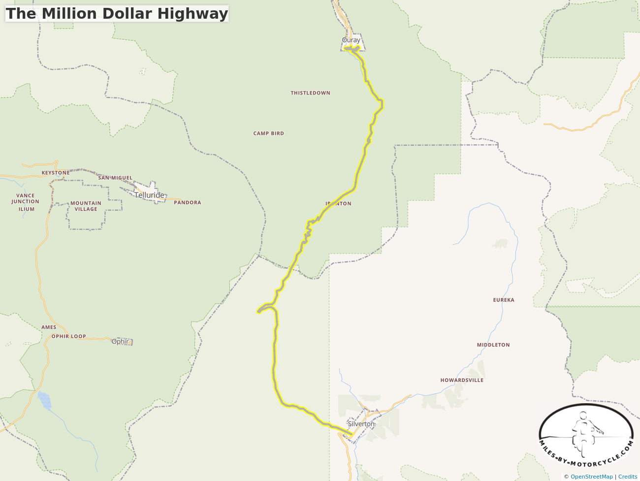 The Million Dollar Highway