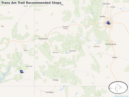 Trans Am Trail Recommended Stops