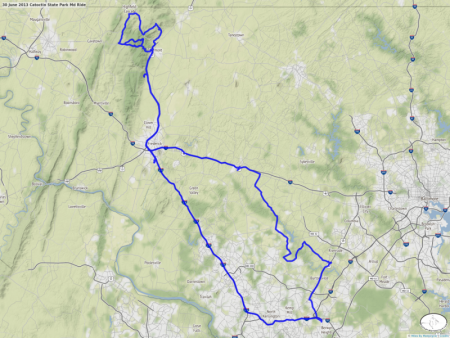 30 June 2013 Catoctin State Park Md Ride