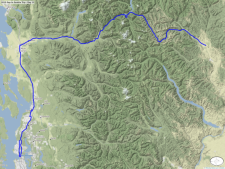 2013 Gap to Seattle Trip : Day 13