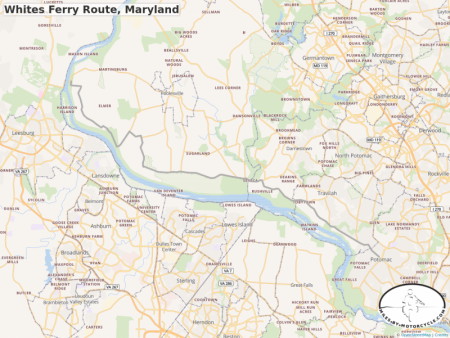 Whites Ferry Route, Maryland