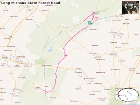 Long Michaux State Forest Road