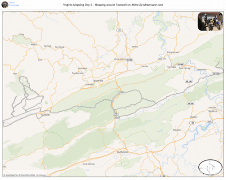 Virginia Mapping Day 2 - Mapping around Tazewell