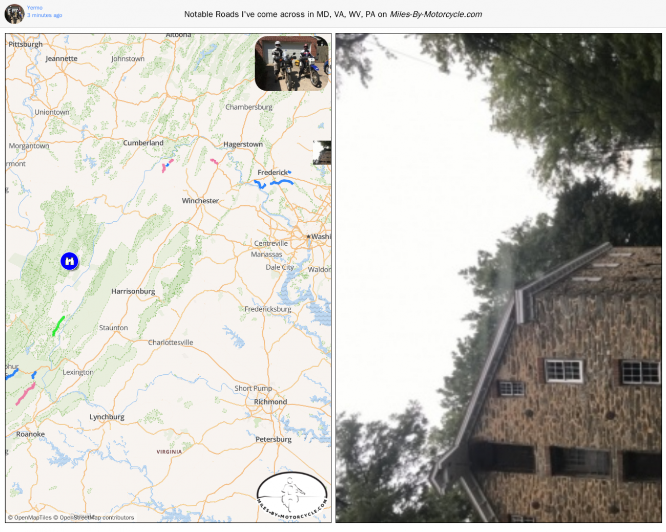 Notable Roads I've come across in MD, VA, WV, PA