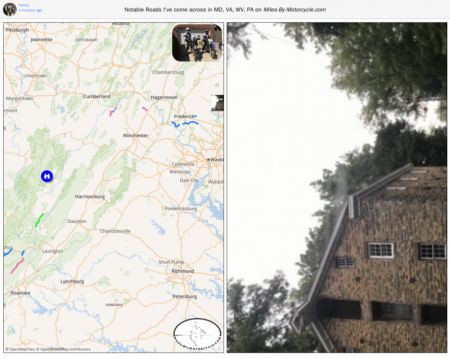 Notable Roads I've come across in MD, VA, WV, PA